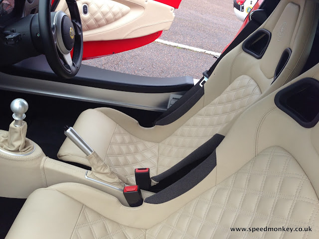 Lotus Exige S Roadster interior
