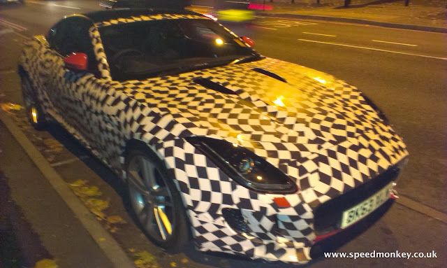 Jaguar F-Type Coupe spy shots