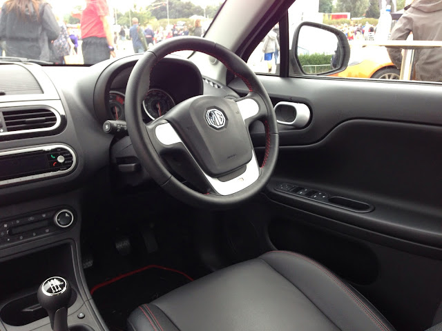 MG3 interior