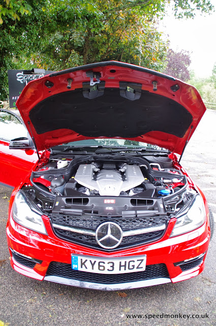 Mercedes C63 AMG Edition 507 engine