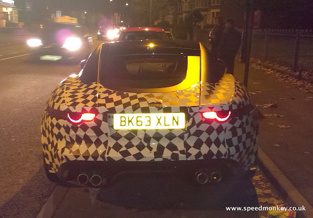 Jaguar F-Type Coupe spy shots