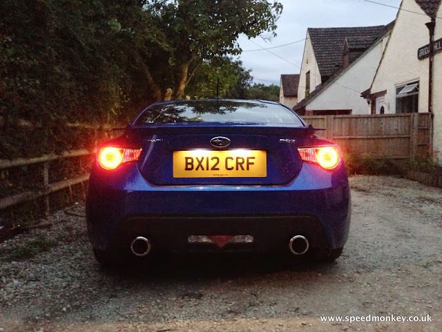 Subaru BRZ lights