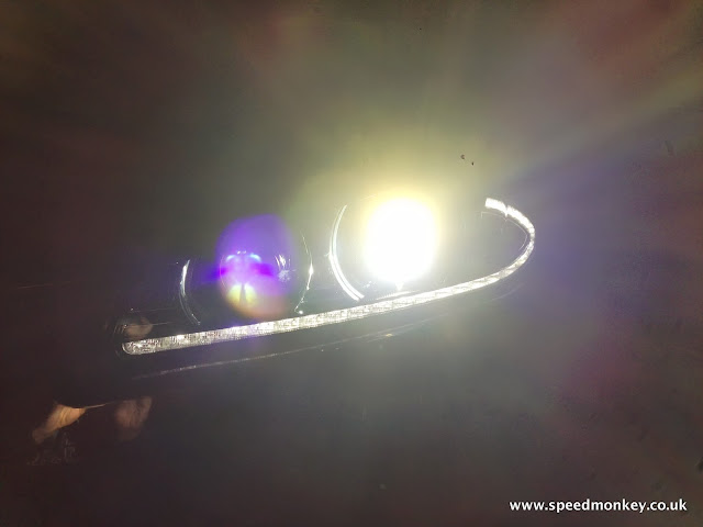 Jaguar XF V6 Portfolio headlights