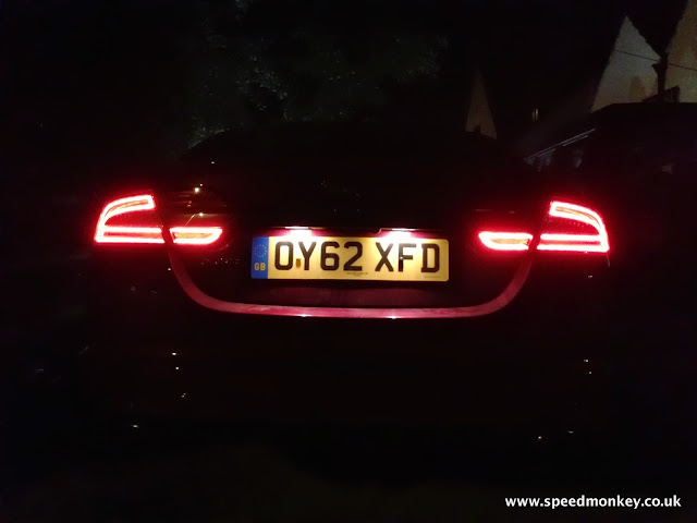 Jaguar XF V6 Portfolio rear lights