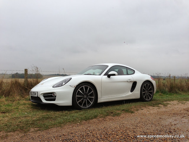 2013 Porsche Cayman in Carrara White